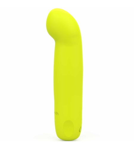B SWISH - VIBRATEUR EN SILICONE RECHARGEABLE BCUTE CURVE INFINITE CLASSIC JAUNE