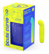 B SWISH - VIBRATEUR EN SILICONE RECHARGEABLE BCUTE CURVE INFINITE CLASSIC ÉDITION LIMITÉE JAUNE