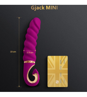 G-VIBE - VIBRATEUR GJACK MINI VIOLET EN SILICONE