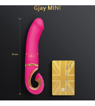 G-VIBE - VIBRATEUR GJAY MINI ROSE EN SILICONE