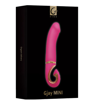 G-VIBE - VIBRATEUR GJAY MINI ROSE EN SILICONE