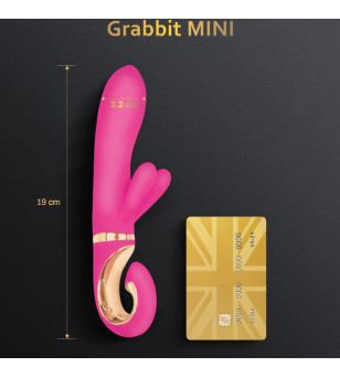 G-VIBE - VIBRATEUR GRABBIT MINI ROSE EN SILICONE