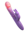 FANTASY FOR HER - STIMULATEUR DE CLITORIS DE LAPIN AVEC FONCTION CHALEUR OSCILLATION ET VIBRATION VIOLET