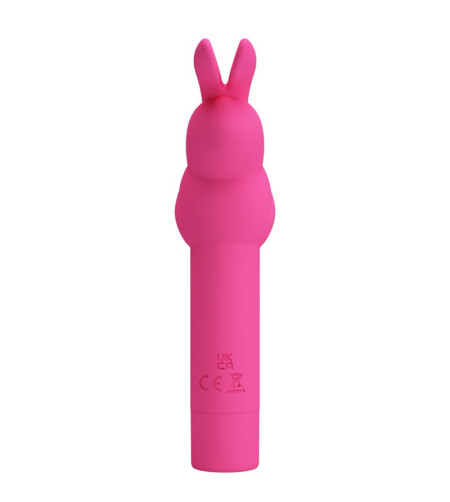 PRETTY LOVE - VIBRATEUR EN SILICONE LAPIN GERARDO FUSCHIA