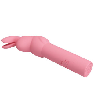 PRETTY LOVE - VIBRATEUR EN SILICONE LAPIN ROSE GERARDO