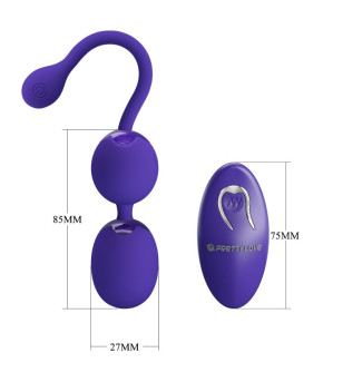 PRETTY LOVE - BALLES TÉLÉCOMMANDÉES WILLIE YOUTH ET VIBRATION VIOLET