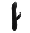 ADRIEN LASTIC - VIBRATEUR TWISTER ET MASSEUR ROTATEUR LAPIN NOIR