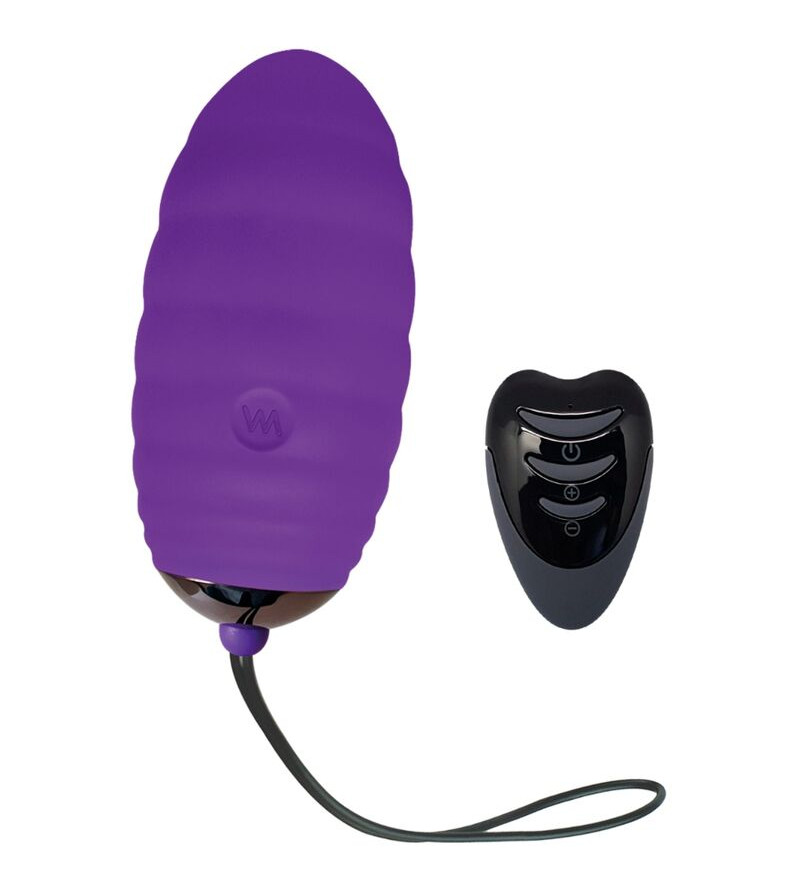 ADRIEN LASTIC - OCEAN BREEZE 2.0 OEUF VIBRANT RECHARGEABLE TÉLÉCOMMANDE VIOLET