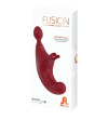 ADRIEN LASTIC - FUSION STIMULATEUR TRIPLE CLITORIS  POINT G ROUGE