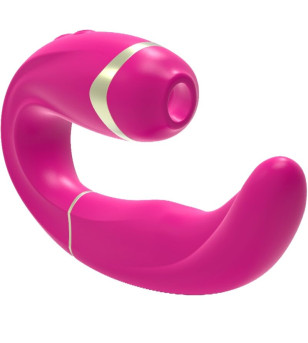 ADRIEN LASTIC - MYG CLITORIS SUCKER ET STIMULATEUR DE POINT G ROSE