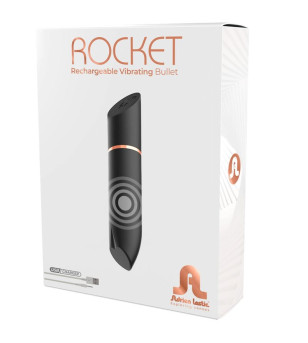 ADRIEN LASTIC - BALLE RECHARGEABLE ROCKET NOIRE