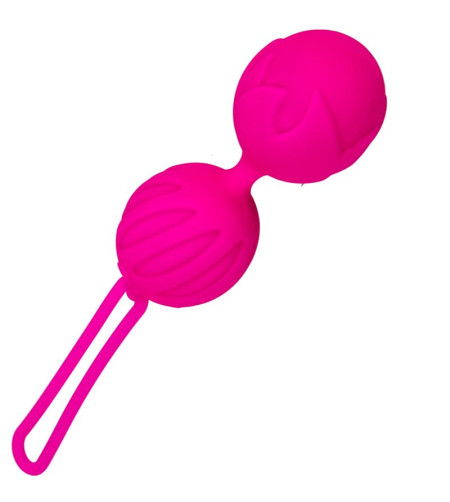 ADRIEN LASTIC - BALLES GEISHA LASTIC SILICONE TAILLE S FUCHSIA