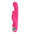 PRETTY LOVE - VIBRATEUR LAMAR LAPIN ET POINT G ROSE