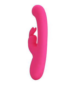 PRETTY LOVE - VIBRATEUR LAMAR LAPIN ET POINT G ROSE