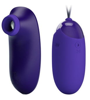 PRETTY LOVE - STIMULATEUR ET OEUF PORTABLE