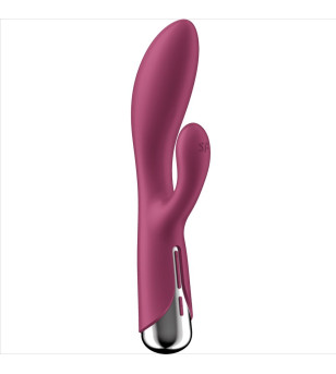 SATISFYER - SPINNING RABBIT 1 CLITORIS ET STIMULATION DU POINT G BLEU