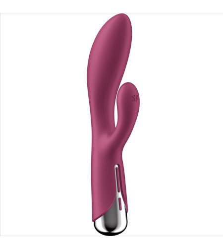SATISFYER - SPINNING RABBIT 1 CLITORIS ET STIMULATION DU POINT G BLEU