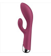 SATISFYER - SPINNING RABBIT 1 CLITORIS ET STIMULATION DU POINT G BLEU