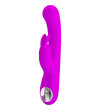 PRETTY LOVE - VIBRATEUR LAMAR LAPIN ET SPOT G VIOLET