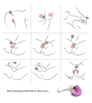 ARMONY - SWEETMOON LICKING VIBRANT CLIT ET G-SPOT ROSE