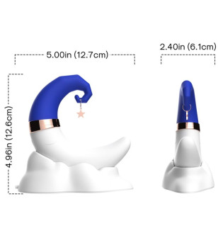 ARMONY - SWEETMOON LICKING VIBRANT CLIT ET G-SPOT BLEU