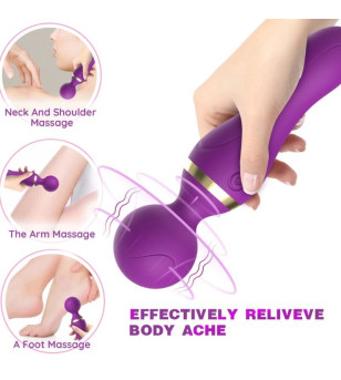 ARMONY - FREEZA MASSAGER  VIBRATEUR TÊTE SUPER FLEXIBLE VIOLET