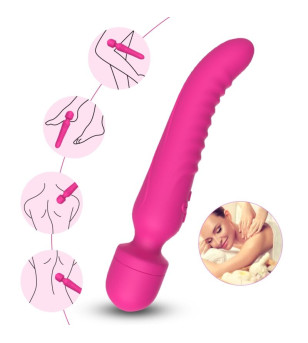 ARMONY - MISSION MASSAGER  VIBRATEUR EFFET CHALEUR FUCHSIA