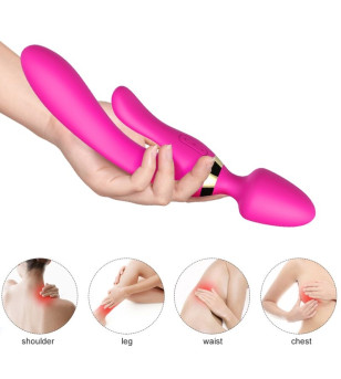 ARMONY - MASSEUR  VIBRATEUR LAPIN FUCHSIA