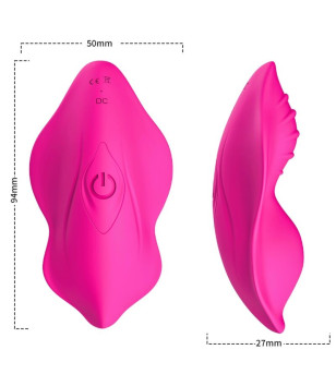 ARMONY - WHISPER WEARABLE PANTIES VIBRATEUR TÉLÉCOMMANDE FUCHSIA