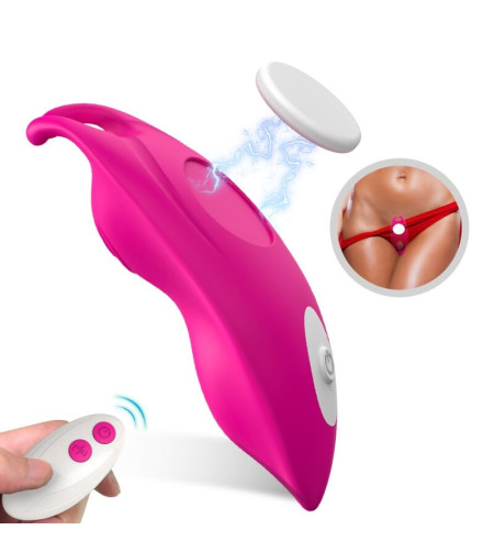 ARMONY - HONEYBEE WEARABLE PANTIES VIBRATEUR G-SPOT TÉLÉCOMMANDE FUCHSIA