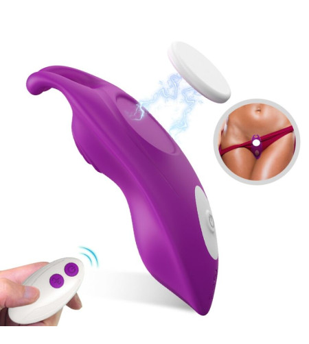 ARMONY - HONEYBEE WEARABLE PANTIES VIBRATEUR G-SPOT TÉLÉCOMMANDE VIOLET