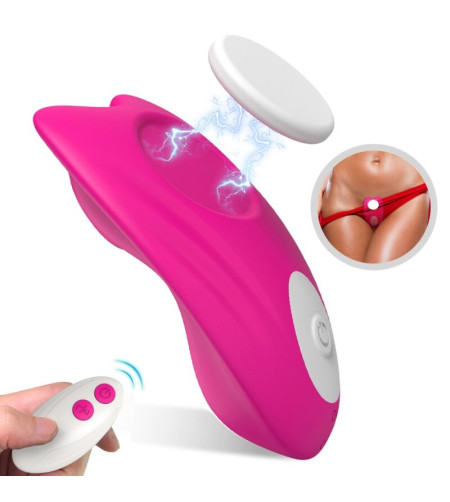 ARMONY - CULOTTE PORTABLE PAPILLON VIBRATEUR TÉLÉCOMMANDE ROSE
