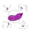 ARMONY - CULOTTE PORTABLE PAPILLON VIBRATEUR TÉLÉCOMMANDE VIOLET