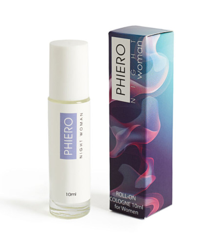 500 COSMETICS - PHIERO NIGHT WOMAN. PARFUM AUX PHÉROMONES EN FORMAT ROLL-ON POUR FEMME