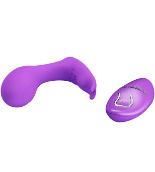 PRETTY LOVE - TÉLÉCOMMANDE À VIBRATION ET PULSATION IDABELLE VIOLET