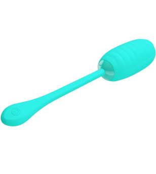 PRETTY LOVE - OEUF VIBRANT RECHARGEABLE KIRK AQUA VERT
