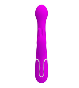 PRETTY LOVE - VIBRATEUR DEJON RABBIT 3 EN 1 MULTIFONCTION VIOLET