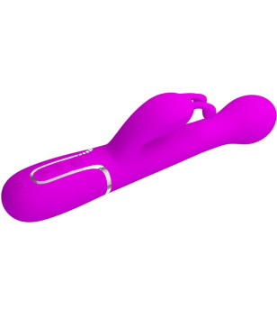 PRETTY LOVE - VIBRATEUR DEJON RABBIT 3 EN 1 MULTIFONCTION VIOLET