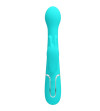 PRETTY LOVE - VIBRATEUR DEJON RABBIT 3 EN 1 MULTIFONCTION VERT AQUA