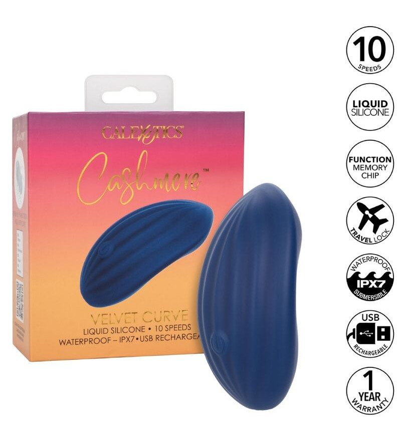 CALEXOTICS - CASHMERE VELOURS CURVE BLEU