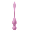 SATISFYER - BALLES VIBRANTES DE KEGEL LOVE BIRDS ROSE