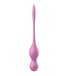 SATISFYER - BALLES VIBRANTES DE KEGEL LOVE BIRDS ROSE