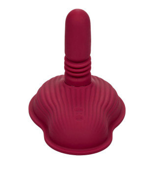 CALEXOTICS - RIDER MASSAGER DOUBLE MOTEUR TÉLÉCOMMANDE ROUGE