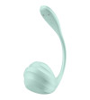 SATISFYER - APPLICATION GRATUITE STIMULATEUR DE POINT G PÉTALE LISSE VERT D'EAU