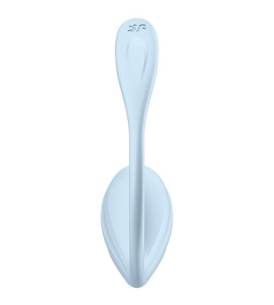 SATISFYER - APPLICATION GRATUITE STIMULATEUR DE POINT G PÉTALE LISSE BLEU CIEL