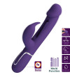 PRETTY LOVE - VIBRATEUR MULTIFONCTION 3 EN 1 KAMPAS RABBIT AVEC LANGUE VIOLET