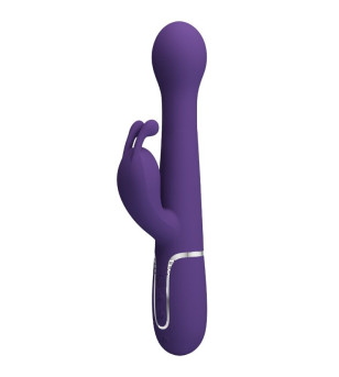 PRETTY LOVE - DEJON VIBRATEUR RABBIT 3 EN 1 MULTIFONCTION VIOLET