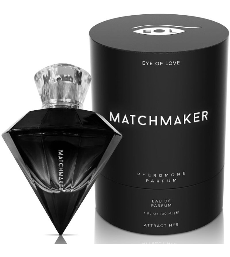 EYE OF LOVE - PARFUM AUX PHÉROMONES MATCHMAKER BLACK DIAMOND ATTRACT HER 30 ML