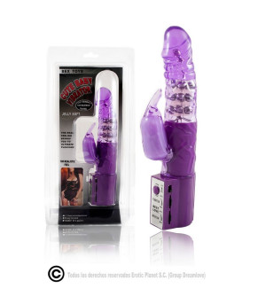 BAILE - ROTATEUR DE LAPIN LILAS AVEC SUPERSTIMULATEUR