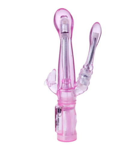 BAILE - VIBRATEUR FLEXIBLE AVEC STIMULATEUR ANAL